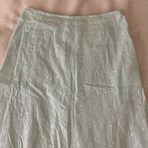 Vintage Floral Midi Skirt